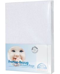 Julius Zöllner stretched cloth changing mat terry cloth white 85 x 75 cm