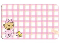 Kinder-Frühstücksbrettchen Pitzelpatz Baby rosa
