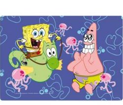 Kinder-Tischset Platzset Spongebob Schwammkopf