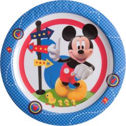 Kinderteller flach Mickey Mouse 