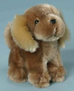 Cocker spaniel beige 14 cm