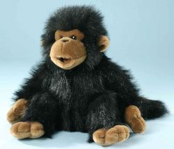 Gorilla dunkelbraun 28 cm