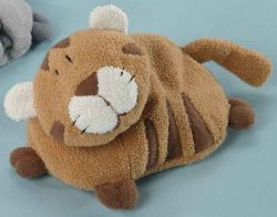 LEVUVU Handschmeichler-Katze braun 9 cm