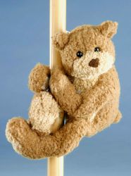 Clamb Bear Teddy Bear beige 25 cm