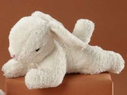 Kuschelhase naturweiß 23 cm
