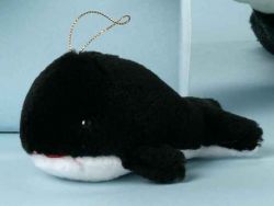 Mini-Orka-Wal schwarz-weiß 12 cm
