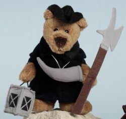 Nightwatchman Bear Teddy Bear light brown 14 cm