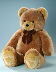LEVUVU Riesen-Teddybär hellbraun 100 cm