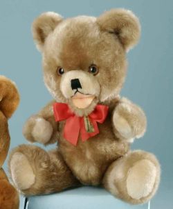 Scheibenbär Teddybär braun 35 cm mit Brummstimme