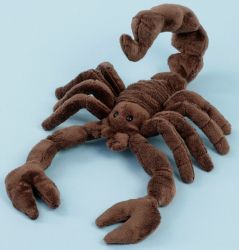 scorpion dark brown 25 cm