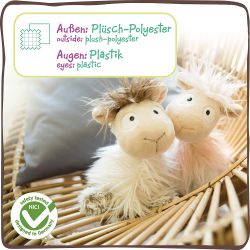Nici Cuddly Animal Pillow Llama Baby Cloudi, 34x26cm