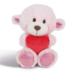 Nici Love Bear Sister with Heart 30cm dangling