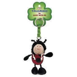 Nici ladybug 7cm key ring