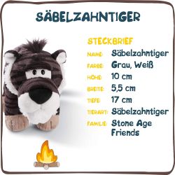 Nici Säbelzahntiger 16cm stehend