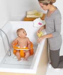OK-Baby bathing ring Flipper evolution grey