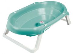OK-Baby Falt-Babybadewanne / Babywanne Onda Slim türkis