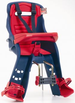 OK-Baby Children Bike Seat for handlebar blue/red