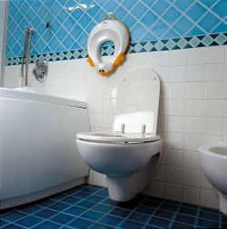 OK-Baby Kinder Toilettensitz Ducka weiß