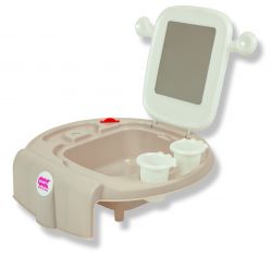 OK-Baby Kinderwaschbecken Space grau