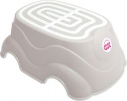 OK Baby slip-proof step-up stool Herbie grey