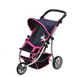 Puppenbuggy Jogger Lio - UMA. Das Einhorn blue