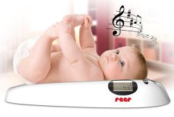 Baby scale with music