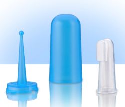 Baby Fingerzahnbürste mit Hygienebox