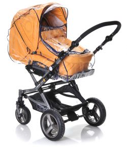 reer Regenschutz für Kinderwagen mit Reissverschluss