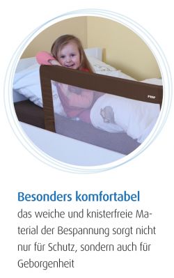 reer Sleep'n Keep Bettgitter, 100 cm, Farbe Cappuccino