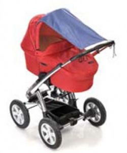 Sun Sail for Prams and Buggys marine with Motiv