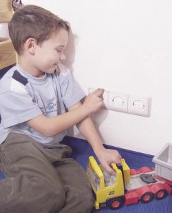 Socket Covers 5 pieces transparent