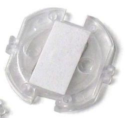 reer Steckdosenschutz klebbar transparent - 20er-Pack