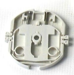 reer Socket protector, screwable, white, 10 pcs
