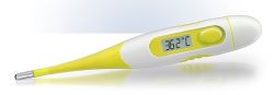 reer digitales Fieberthermometer mit flexibler Messspitze, gelb
