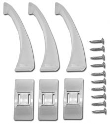 reer Sicherheitsriegel transparent - 3er-Pack