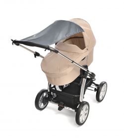 Sun Sail for Prams and Buggys grey