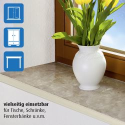 reer universal soft edge protector 2 m white