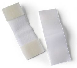 Baby Children Universal closure strip white - pack of 2