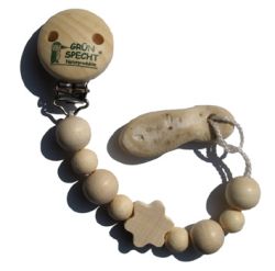 Schnullerkette mit Veilchenwurzel