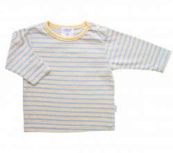 Shirts geringelt burgunder/hellblau