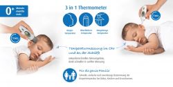 SkinTemp 3in1 Infrarot-Thermometer