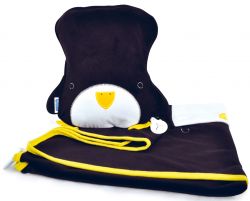 Trunki Snoozihedz - Reiseset Pinguin 'PIPPIN' Decke, Kuscheltier und Kissen in Einem