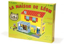 Vilac Puppenhaus Familie Leon mit Möbeln