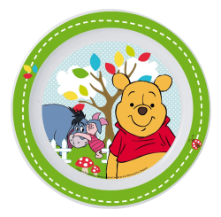 Winnie the Pooh - Teller flach grün
