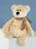 Fluffy bear teddy bear sand-coloured 20 cm