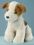 LEVUVU Foxterrier braun-anthrazit-creme 33 cm