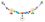 Heimess Kinderwagenkette Delfin mit Clips