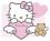 Kinder-Tischset Platzset Hello Kitty "Angels"