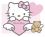 Kinder-Tischset Platzset Hello Kitty "Angels"