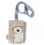 Nici mobile phone bag polar bear plush/leather imitation 8x12cm